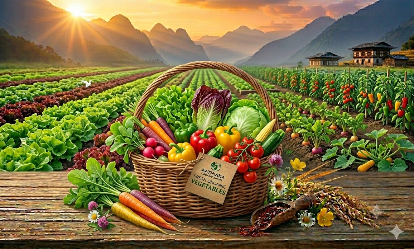 Organic Veggie Basket